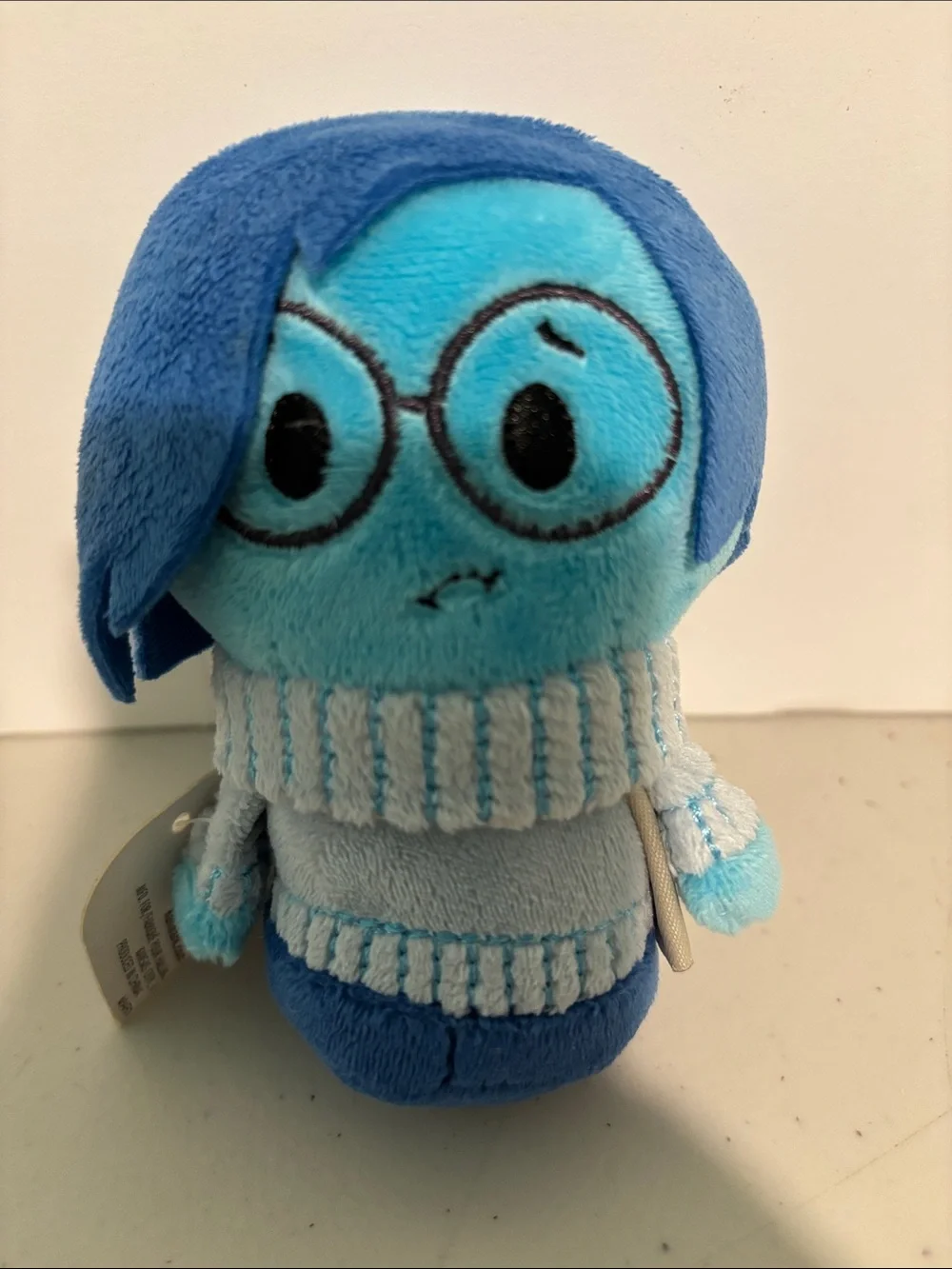 Plush itty bittys Sadness Character Stuffed Toy - Kids Toy. Sadness. Inside out